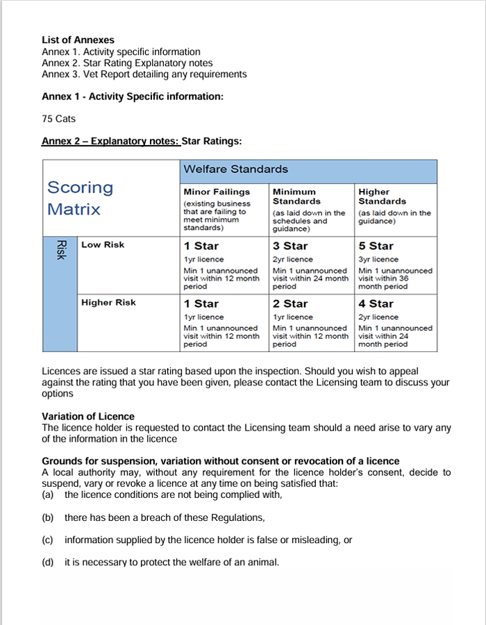 Licence Page 2
